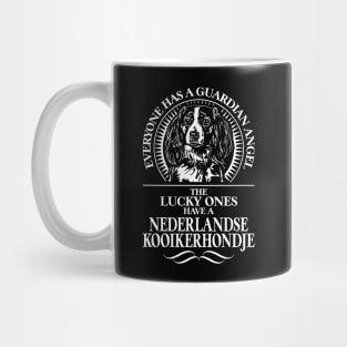 Proud Nederlandse Kooikerhondje Guardian Angel dog mom Mug